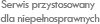 Serwis przystosowany dla niepełnosprawnych